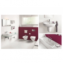 Lavoar suspendat Villeroy & Boch,  O.Novo, 55 cm, alb alpin